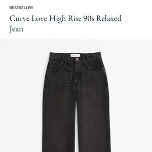 Curve Love High Rise 90s Relaxed Jean